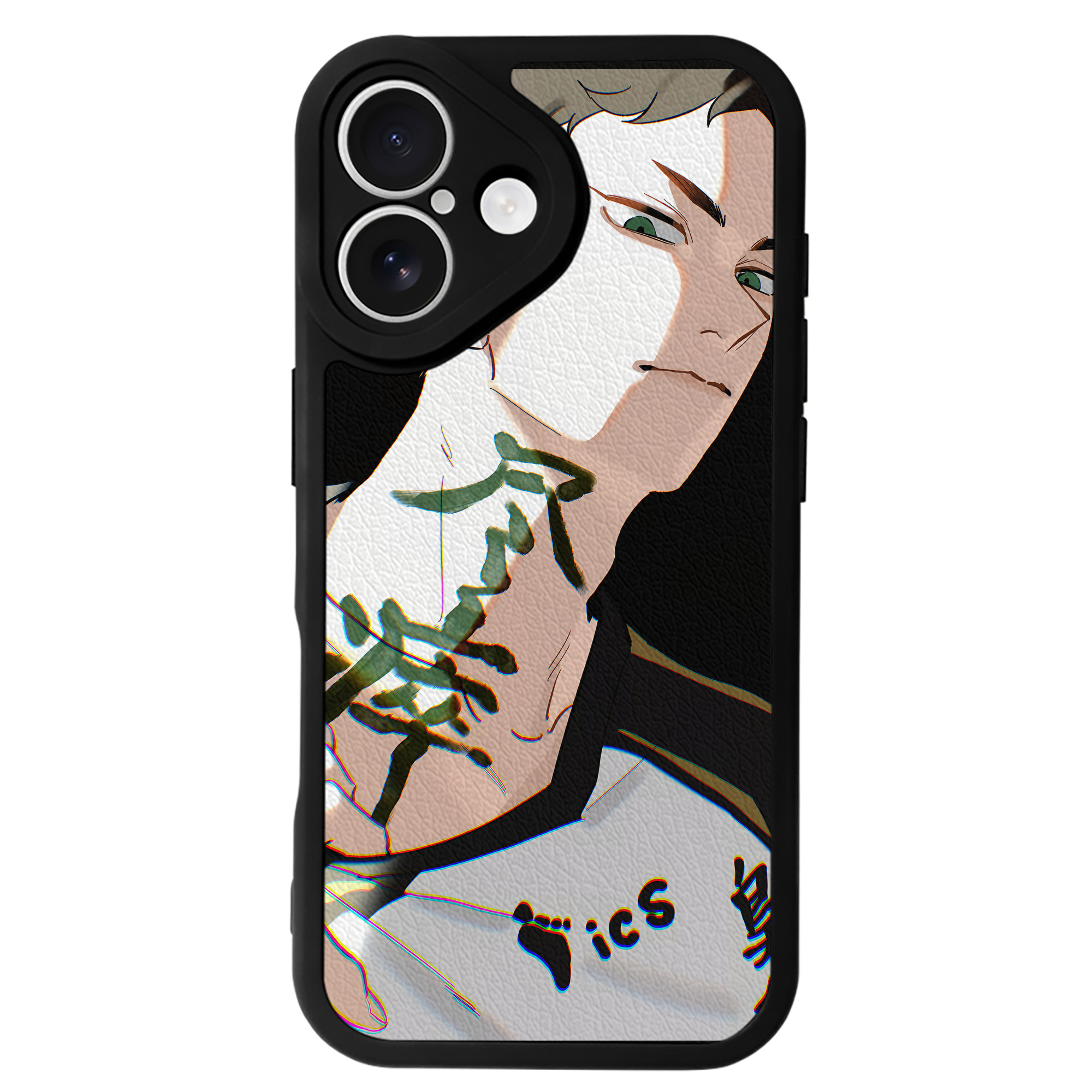 （画像用） ハイキュー!! Haikyu!! 【iPhone 16シリーズ対応】シリコンスマホケース（レザー調） 材質：シリコン